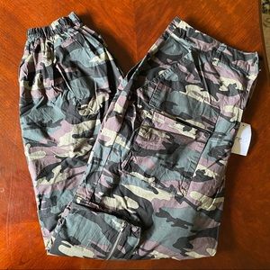 Camo cargo pants